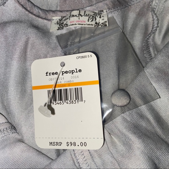 NWT FREE PEOPLE Chasing Shadows Slip Dress  size S - Picture 12 of 16